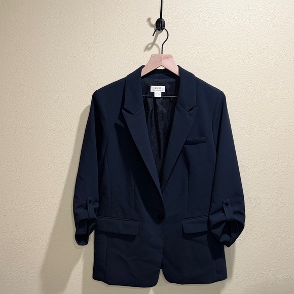 Maeve Size 12 Roll-Sleeve Blazer - Picture 5 of 12